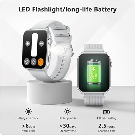 Smartwatch Square Watches For Men - Blackview R30 MAX Akıllı Saat 1.83