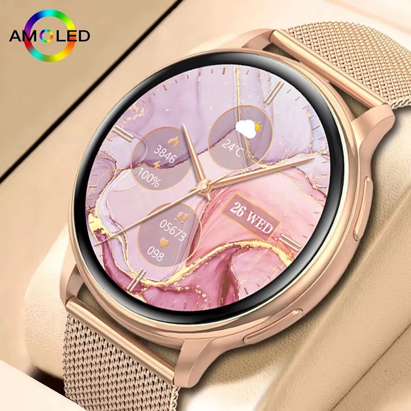 Smartwatch Timex Watches For Men - Akıllı Tam Dairesel Moda İzle Bluetooth
