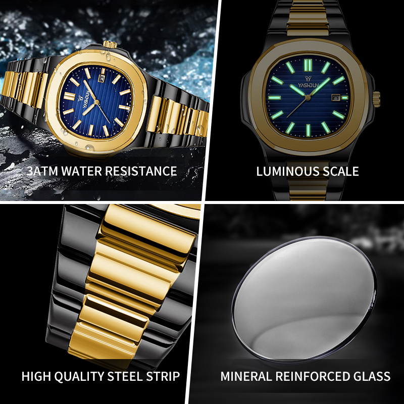 Moda Meydanı Kuvars Erkek Saat - Smartwatch Square Watches For Men incelemesi ve fiyatı