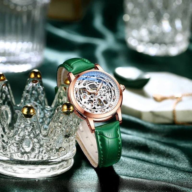 Moda Bayan İskelet Mekanik Saa - Skeleton Mechanical Watch incelemesi ve fiyatı