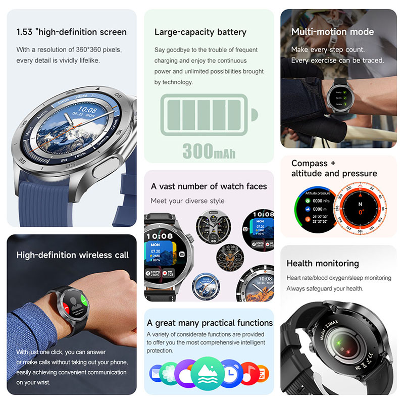 OPPO Watch X için akıllı saat  - Smartwatch Timex Watches For Men incelemesi ve fiyatı