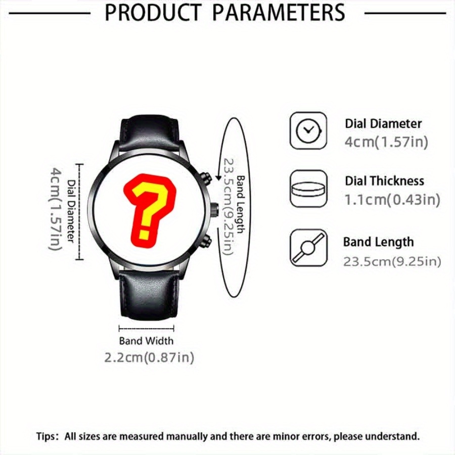 Gizemli Kutu 1 Alana 3 Kör Kut - Analog Quartz Watch incelemesi ve fiyatı