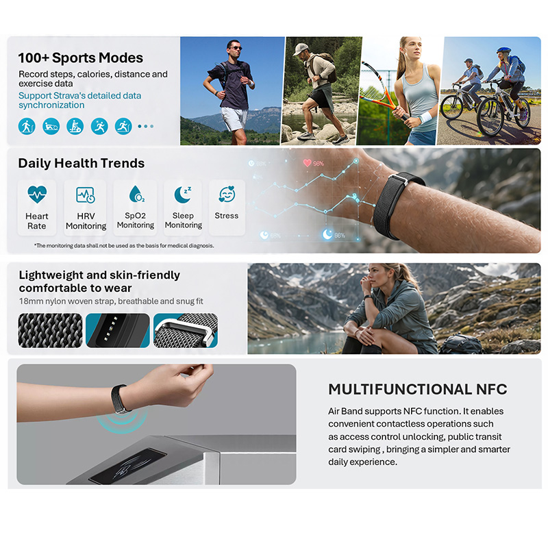 VALDUS Air Band Akıllı Bilekli - Smartwatch Square Watches For Men incelemesi ve fiyatı