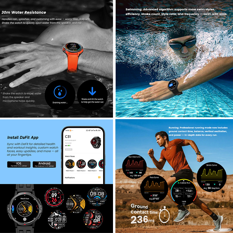 YENI 6 Eksenli Jiroskop Askeri - Smartwatch Timex Watches For Men incelemesi ve fiyatı