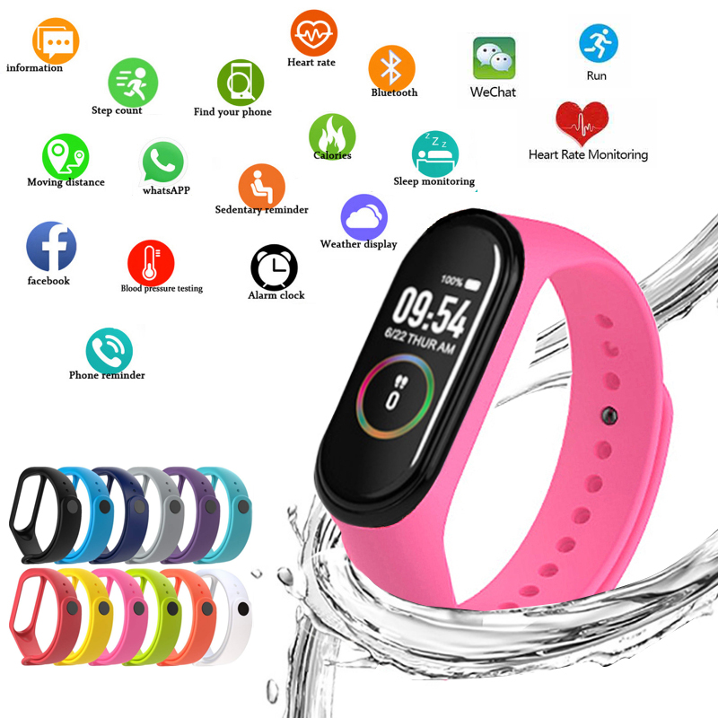 M4 akıllı saatler spor bilekli - Smartwatch Branded Watches For Women incelemesi ve fiyatı