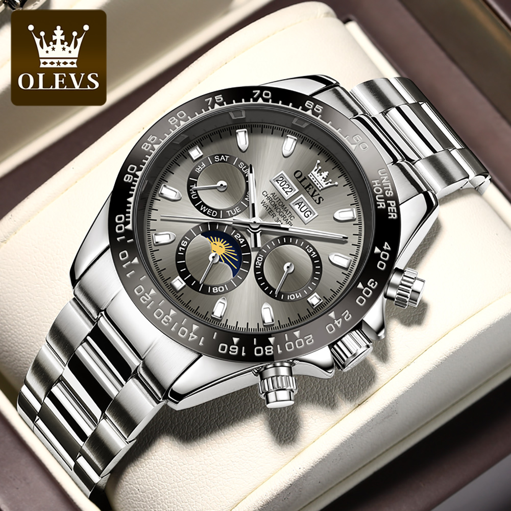 OLEVS 6654 Lüks Erkek Saat Chr - Patek Philippe Watch Nautilus incelemesi ve fiyatı