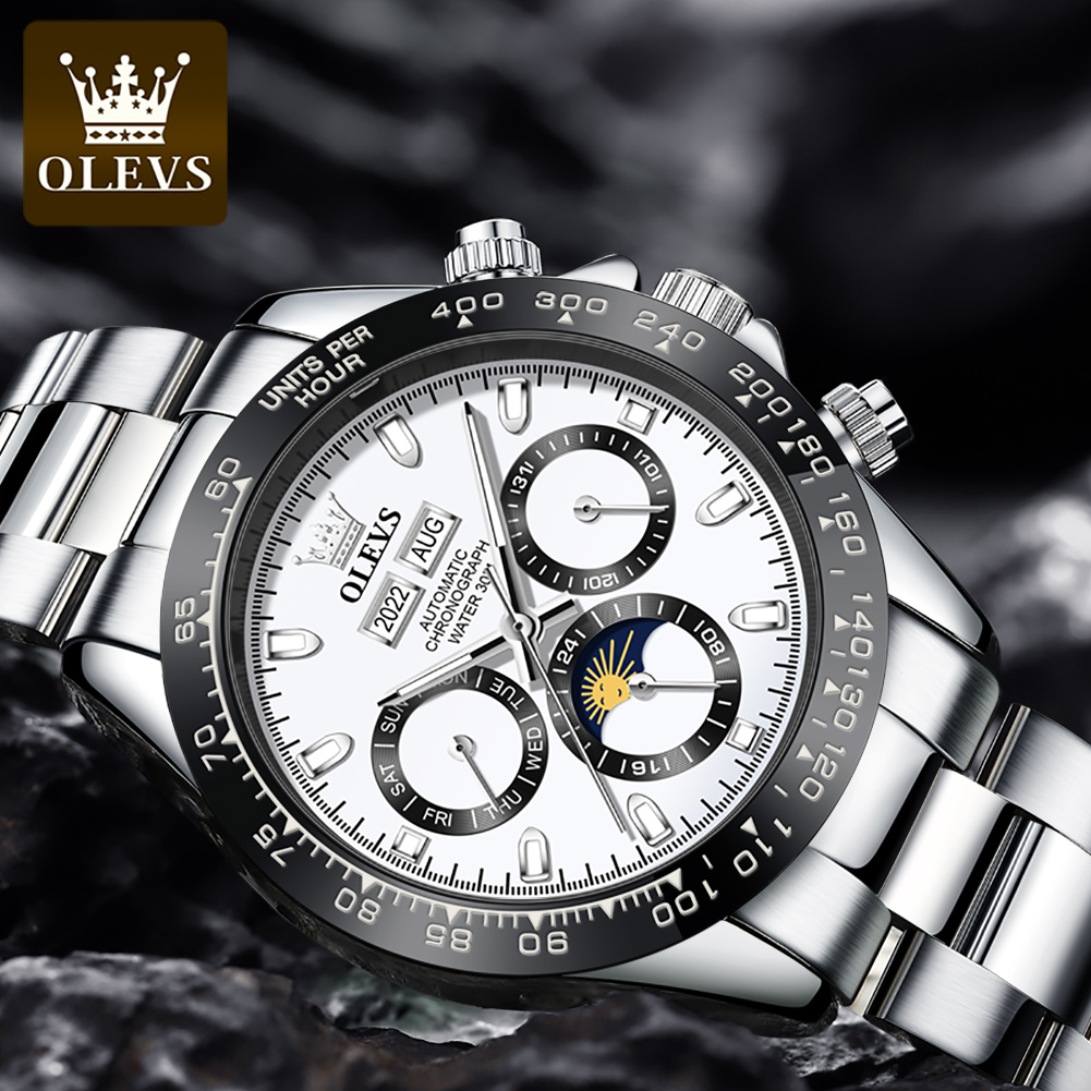 OLEVS 6654 Lüks Erkek Saat Chr - Patek Philippe Watch Nautilus incelemesi ve fiyatı