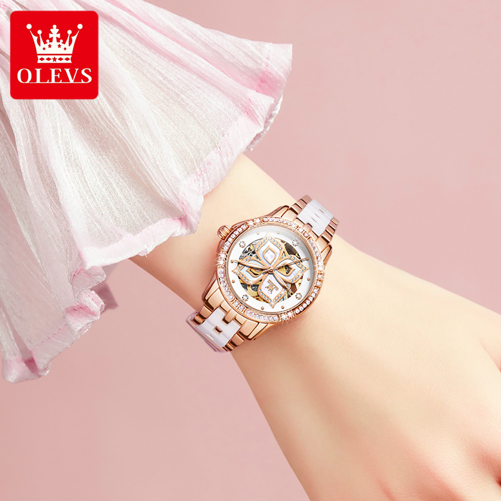 OLEVS Otomatik Kadın Kol Saati - Skeleton Mechanical Watch incelemesi ve fiyatı