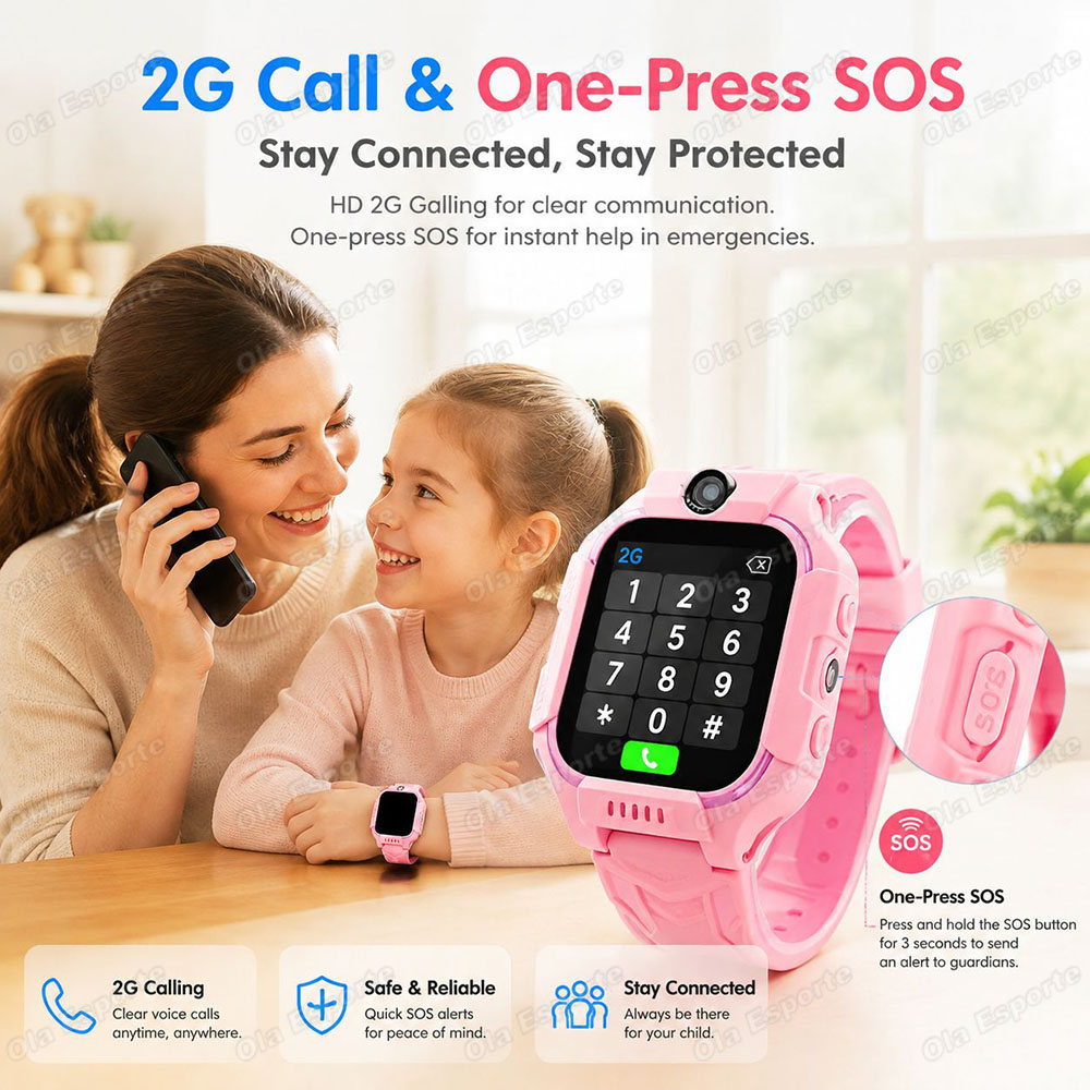 2027 Yeni 2G/5G Çocuk Akıllı S - Smartwatch Watches For Girls Kids incelemesi ve fiyatı