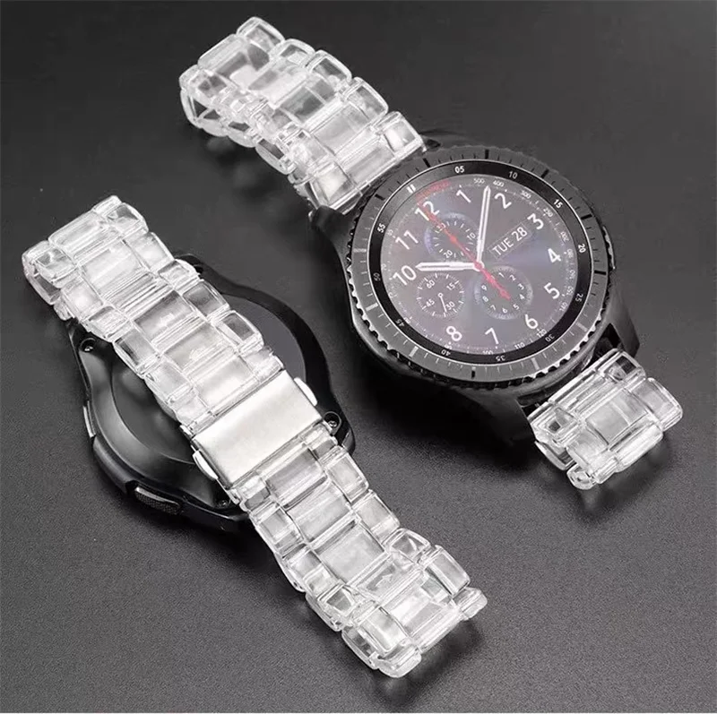 Samsung Galaxy için şeffaf buz - Smartwatch Samsung Watches For Women incelemesi ve fiyatı