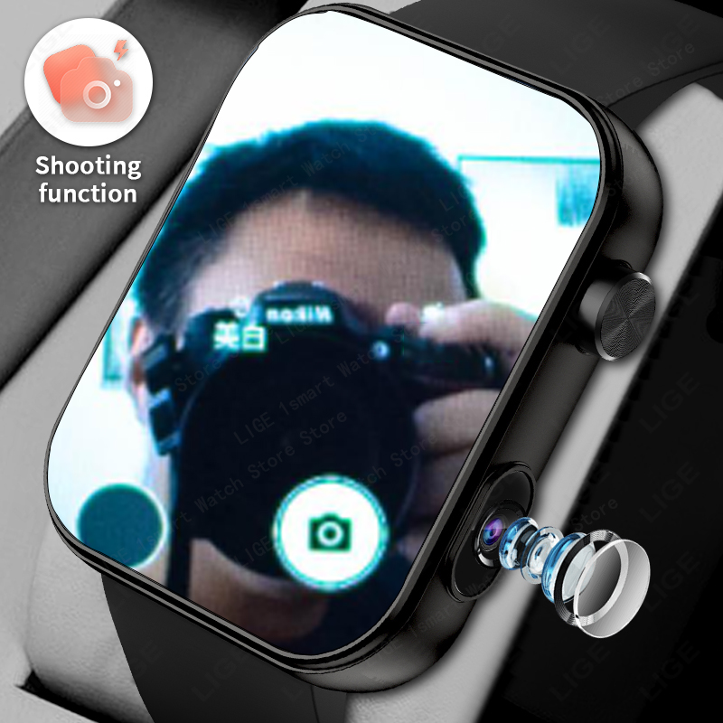 LIGE Kameralı Fotoğraf ve Vide - Smartwatch Latest Watches For Men incelemesi ve fiyatı