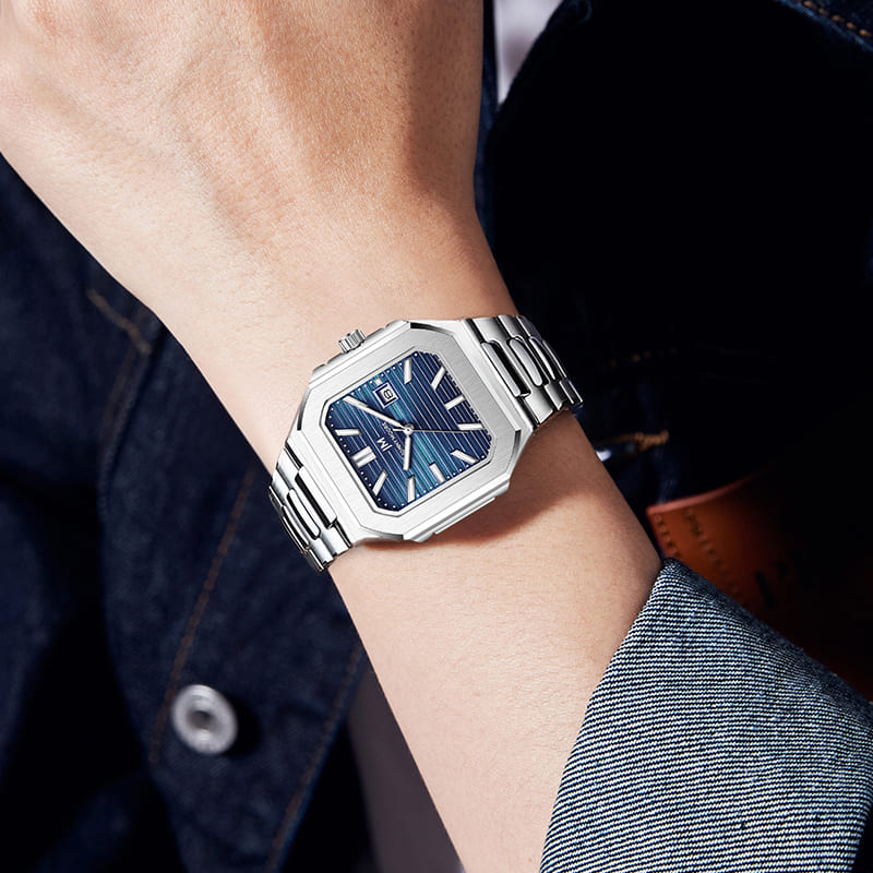 JONNY MOORE K1050 Moda Lüks Çe - Smartwatch Square Watches For Men incelemesi ve fiyatı